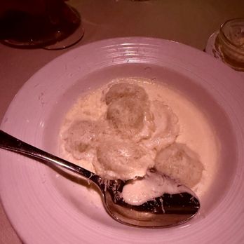 Piero's Italian Cuisine - Agnolotti Freschi Alla Crema - Italian Near Me - Las Vegas, Nevada