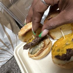 Habit Burger & Grill - Sliders They didn't put any grilled onions as the ingredients list bun is hard and dry