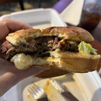 225 BBQ - Brisket burger - Barbeque Near Me - Arlington, Texas