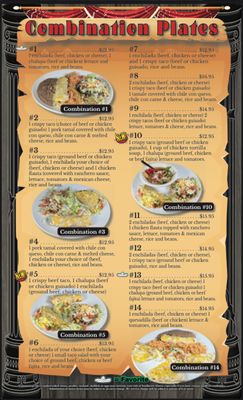 Menu photo 2 Guadalajara Cocina Mexicana Melissa, TX