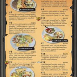 Guadalajara Cocina Mexicana - Combination plates
