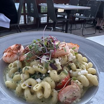 Ketch 22 - Pesto pasta with shrimp - Seafood Near Me - North Beach, Maryland Ketch 22 - Pesto pasta with shrimp - Seafood Near Me - North Beach, Maryland