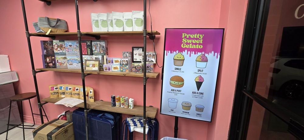 Pretty Sweet Gelato Logo