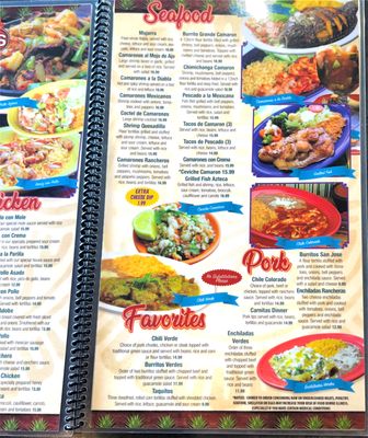 Menu photo 4 Los Aztecas Fort Mill, SC