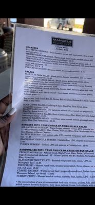Menu photo 7 Manuel's Bread Cafe North Augusta, SC