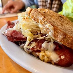 Industrial Eats - Beef tongue Reuben
