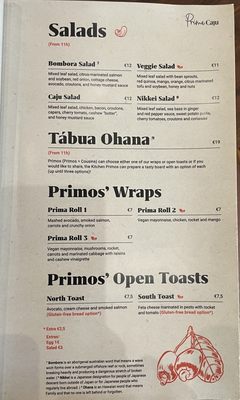 Prima Caju by null
