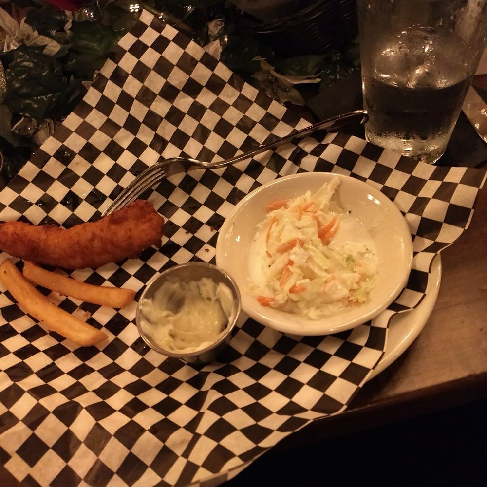 Jeffrey's - two fishes and a pile of fries ago this was fish and chips - Steakhouses Near Me - Mooresville, North Carolina Jeffrey's - two fishes and a pile of fries ago this was fish and chips - Steakhouses Near Me - Mooresville, North Carolina