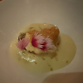 Craft - Corn puree with Santa Barbara uni - pretty good! - New American Near Me - New York, New York