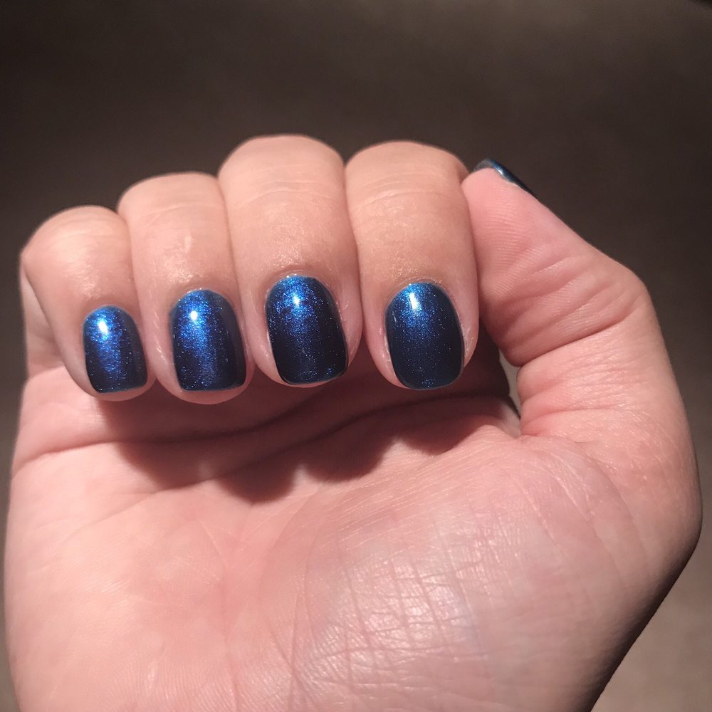 Tenley Nail Spa - Nice metallic blue, super even and well shaped! - Nail Salons Near Me - Arlington, Virginia Tenley Nail Spa - Nice metallic blue, super even and well shaped! - Nail Salons Near Me - Arlington, Virginia