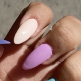 Eva Nails - Uneven nails/slightly dented/wavy - Nail Salons Near Me - El Cajon, California