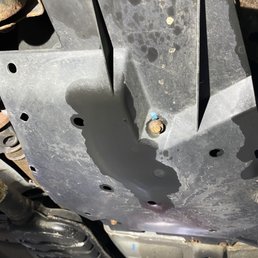 Leaking fuel tank Leaking fuel tank