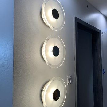 SB Construction & Remodeling - Wall lights were suppose to be 1" apart the bottom light is 2" - General Contractors Near Me - Los Angeles, California SB Construction & Remodeling - Wall lights were suppose to be 1" apart the bottom light is 2" - General Contractors Near Me - Los Angeles, California