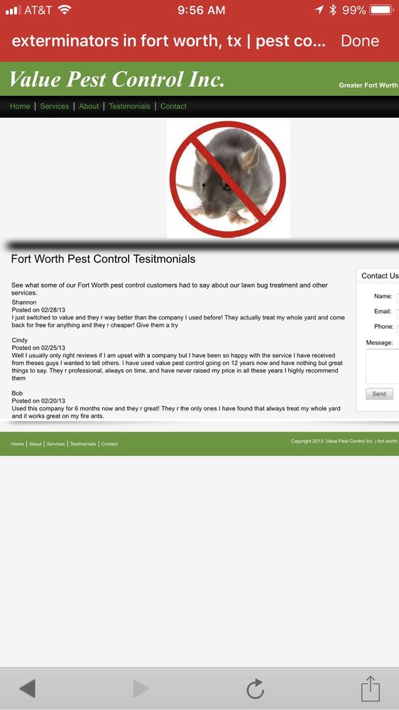 VALUE PEST CONTROL INC. Updated September 2024 14 Reviews 5021