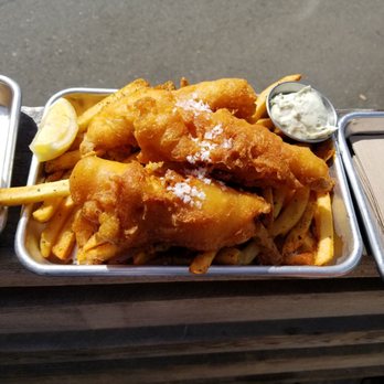 Hook Fish - Beer battered fish and chips - Seafood Near Me - San Francisco, California