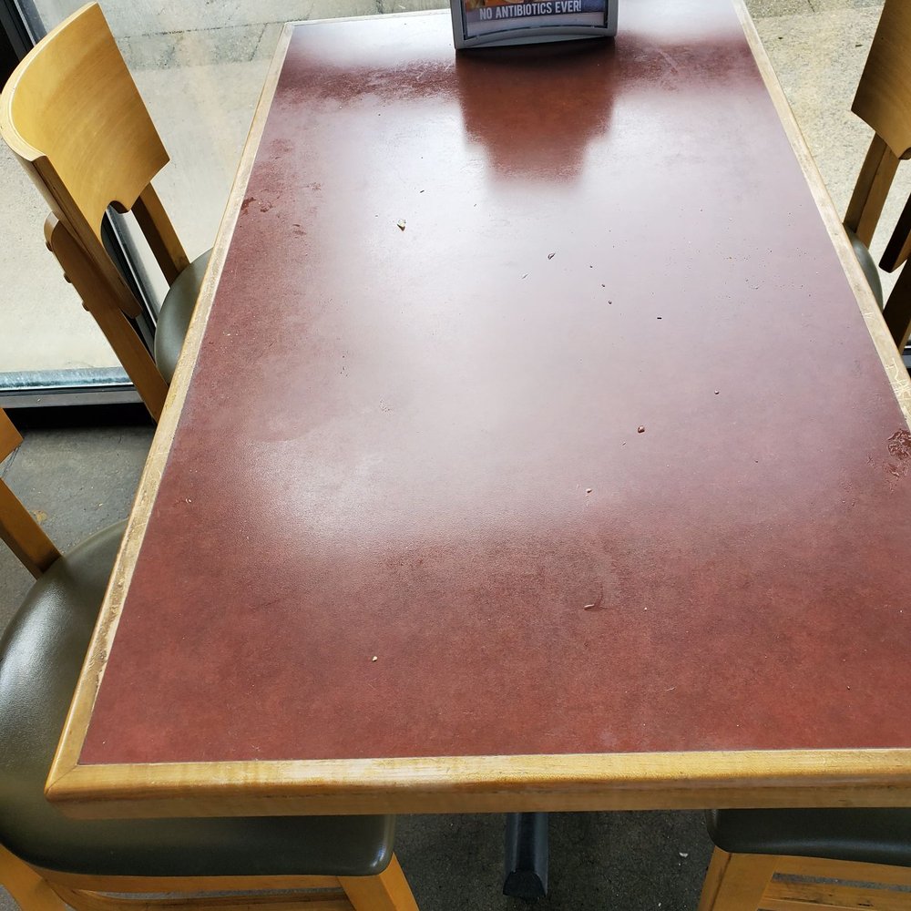 Jersey Mike's Subs - Cleanest table we could find - Fast Food Near Me - Tualatin, Oregon Jersey Mike's Subs - Cleanest table we could find - Fast Food Near Me - Tualatin, Oregon