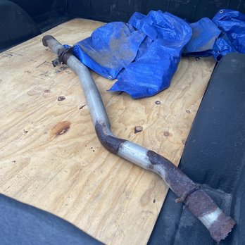S & K Muffler - Rotted off tailpipe. Hangars rotted off too. - Auto Repair Near Me - New Baltimore, Michigan S & K Muffler - Rotted off tailpipe. Hangars rotted off too. - Auto Repair Near Me - New Baltimore, Michigan