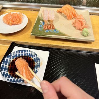 Hama Sushi - Salmon nigiri, sashimi and sweet shrimp nigiri - Sushi Bars Near Me - Los Angeles, California Hama Sushi - Salmon nigiri, sashimi and sweet shrimp nigiri - Sushi Bars Near Me - Los Angeles, California