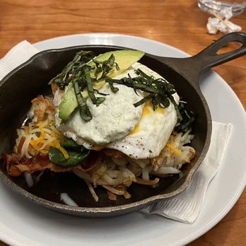 Morning Social - The Farmhouse skillet - Breakfast & Brunch Near Me - Brevard, North Carolina Morning Social - The Farmhouse skillet - Breakfast & Brunch Near Me - Brevard, North Carolina