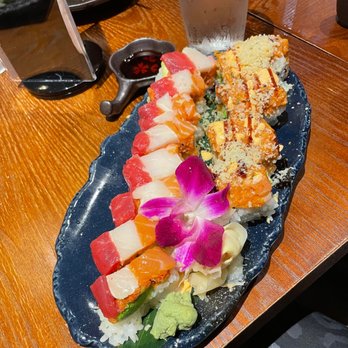 Big Fish Sushi - Osaka Roll & Sake Bomb Roll - Sushi Bars Near Me - Bothell, Washington