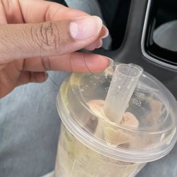 Hair in drink
