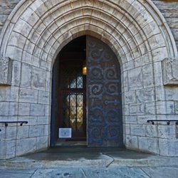 St Peter's Episcopal Church - Wooden Front Doors