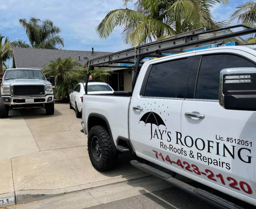 Slide of Jay's Roofing