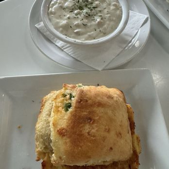 Over Easy - Downtown Chandler - Side of biscuit and gravy - Breakfast & Brunch Near Me - Chandler, Arizona Over Easy - Downtown Chandler - Side of biscuit and gravy - Breakfast & Brunch Near Me - Chandler, Arizona