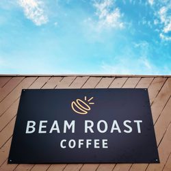 Beam Roast Coffee - Beam Roast Coffee sign