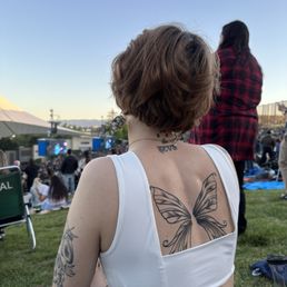 Wing tattoo in the wild