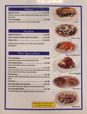 Menu photo 1 Zazon Del Mar Sacramento, CA Menu photo 1 Zazon Del Mar Sacramento, CA