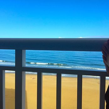 Ocean Sands Resort - View from 9th floor. February, and it's 75 and quiet. I love off-season! - Hotels Near Me - Virginia Beach, Virginia Ocean Sands Resort - View from 9th floor. February, and it's 75 and quiet. I love off-season! - Hotels Near Me - Virginia Beach, Virginia