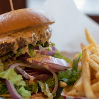 Ty's Burger House - 1/2 lb Classic burger w/ fries. Extra veggies galore. - Burgers Near Me - Oceanside, California Ty's Burger House - 1/2 lb Classic burger w/ fries. Extra veggies galore. - Burgers Near Me - Oceanside, California