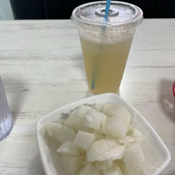 Choong Man Chicken - Lychee Lemonade and pickled daikon - Chicken Shop Near Me - Davie, Florida Choong Man Chicken - Lychee Lemonade and pickled daikon - Chicken Shop Near Me - Davie, Florida