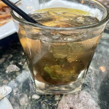 Karla's Restaurant - Old fashioned with basil - New American Near Me - New Hope, Pennsylvania Karla's Restaurant - Old fashioned with basil - New American Near Me - New Hope, Pennsylvania
