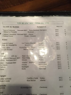 Menu photo 2 Le Wine Bar Bordeaux, 33