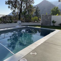 Pool and shower Pool and shower