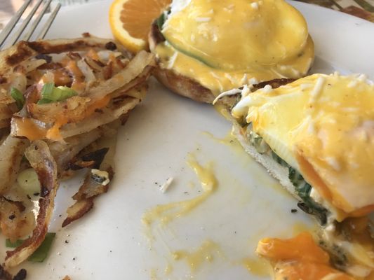 Photo of Eatology - Vernon, BC, CA. Spinach feta eggs benny