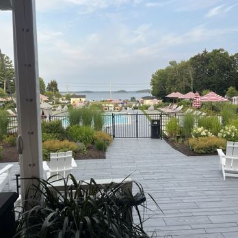 Salt Cottages - Pool and deck area - Vacation Rentals Near Me - Bar Harbor, Maine Salt Cottages - Pool and deck area - Vacation Rentals Near Me - Bar Harbor, Maine