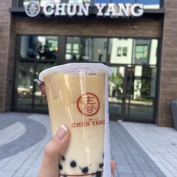 Chun Yang Tea - Oolong Tea Latte - Bubble Tea Near Me - Sunnyvale, California