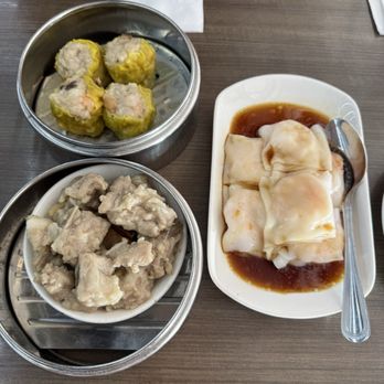 Get Sum Dim Sum - Shrimp Rice Roll Siu Mai Pork w/ Shrimp Spare ribs steamed rice - Dim Sum Near Me - Ontario, California