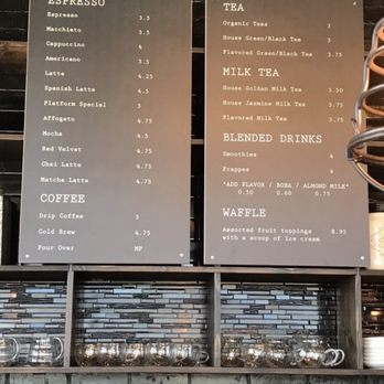 Platform 909 - Menu - Coffee & Tea Near Me - Chino Hills, California Platform 909 - Menu - Coffee & Tea Near Me - Chino Hills, California