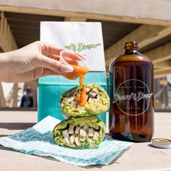 Board & Brew - Westlake Village - The Baja Wrap never looked so good.