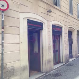 The unassuming entrance if Da Tonino The unassuming entrance if Da Tonino