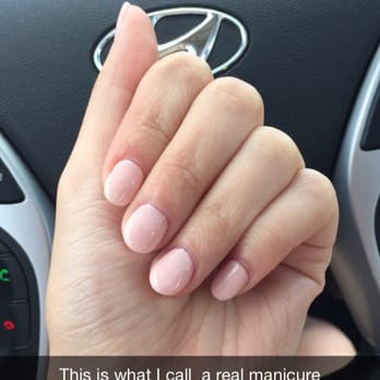 Sunny Spa and Nails - Done by Wayne. Bio seaweed gel extensions - Nail Salons Near Me - Markham, Ontario
