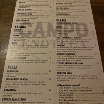 Campo Enoteca - Menu - Italian Near Me - Manchester, New Hampshire