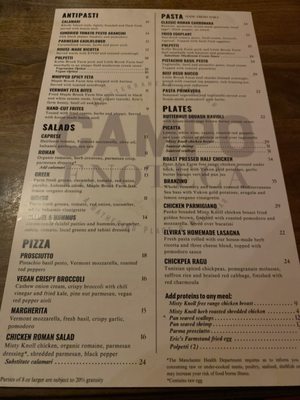 Menu photo 6 Campo Enoteca Manchester, NH