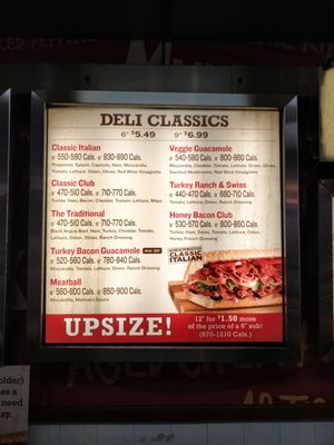 Menu photo 3 Quiznos Mississauga, ON Menu photo 3 Quiznos Mississauga, ON