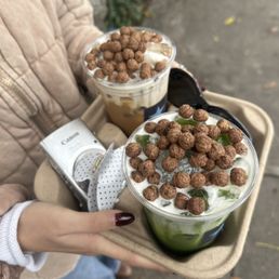 Cold Brew Cocoa Puff Matcha Cold Brew Cocoa Puff Matcha