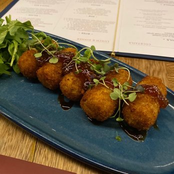 Korner 67 - Duck prosciutto croquettes - Cocktail Bars Near Me - Miami Lakes, Florida Korner 67 - Duck prosciutto croquettes - Cocktail Bars Near Me - Miami Lakes, Florida